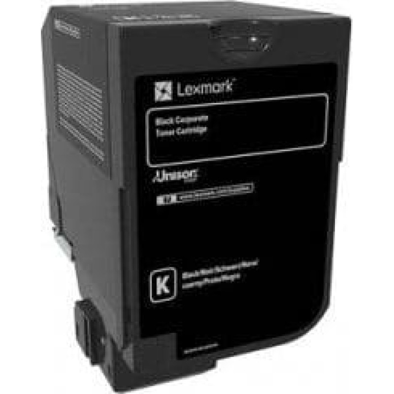 Lexmark Toner Lexmark 74C20KE Black Oryginał  (74C20KE)