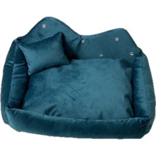 Go Gift Prince turquoise L - pet bed - 52 x 42 x 10 cm