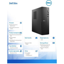 Dell Komputer Dell Slim ECS1250 Win11Pro i5-14400/8GB/512GB SSD/Intel UHD 730/WLAN + BT/Kb/Mouse/3YPS