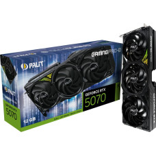 Palit Karta graficzna Palit GeForce RTX 5070 GamingPro-S 12GB GDDR7 DLSS4 (NE75070019K9-GB2050U)
