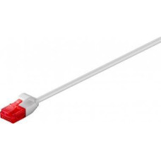 Noname CAT 6Smukły kabel połączeniowy,U/UTP, Szary - Długość kabla 10 m