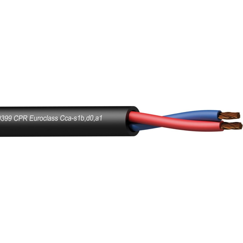 Procab Przewód Procab Procab CLS225-CCA/3 Loudspeaker cable - 2 x 2.5 mm? - 13 AWG - EN50399 CPR Euroclass Cca-s1b,d0