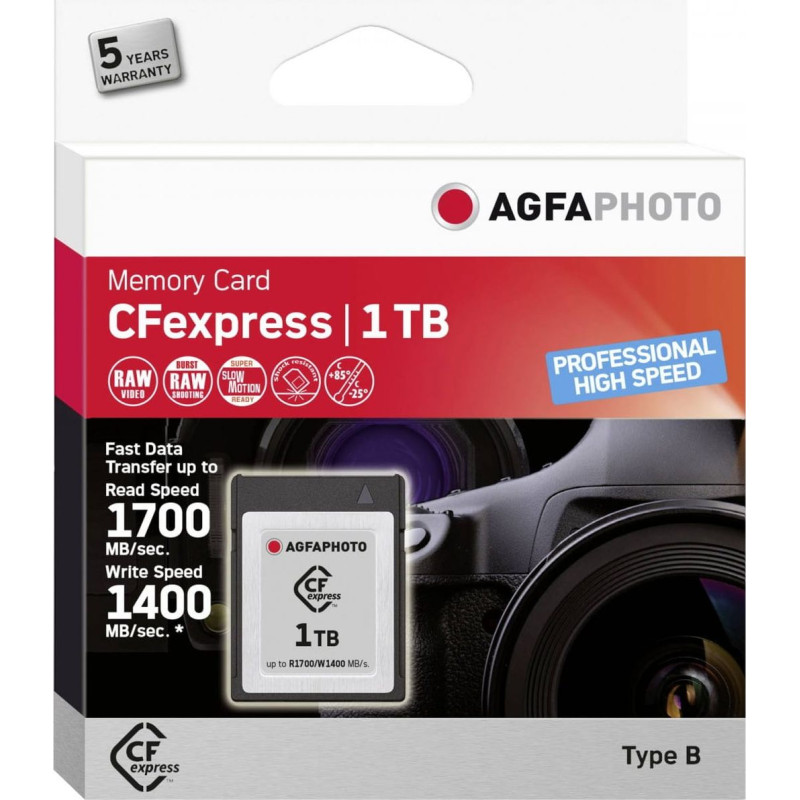 Agfaphoto Karta AgfaPhoto Professional High Speed CFexpress 1 TB  (10443)