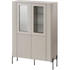 Cama Meble Cama VERA display cabinet 110x40x160 matt cashmere