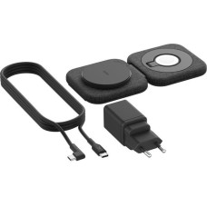 Belkin BOOST PRO 2-in-1 Qi2 15W mag.Lades.f.unterwegs WIZ026vfBK