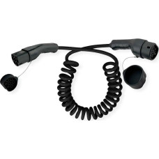 Roline Kabel do ładowania samochodów Roline Type 2, 1-faza, 32A, 7.4kW, 7.5m spiralny (19.08.0037)