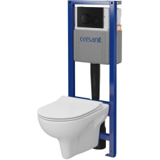 Cersanit WC SET S701-754 WITH FRAM +BL MAT BUTTON