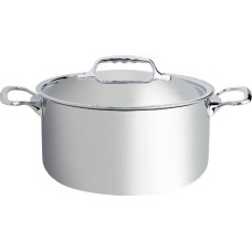 De Buyer De Buyer Affinity Saucepot Stainless Steel with lid 28 cm