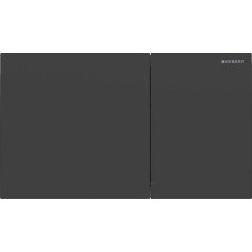 Geberit Przycisk spłukujący Geberit Przycisk uruchamiający Geberit Sigma70, przedni, czarna stal nierdzewna