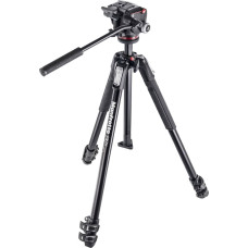Manfrotto Statyw Manfrotto Statyw video Manfrotto MK190X3-2W aluminium, głowica MHXPRO-2W