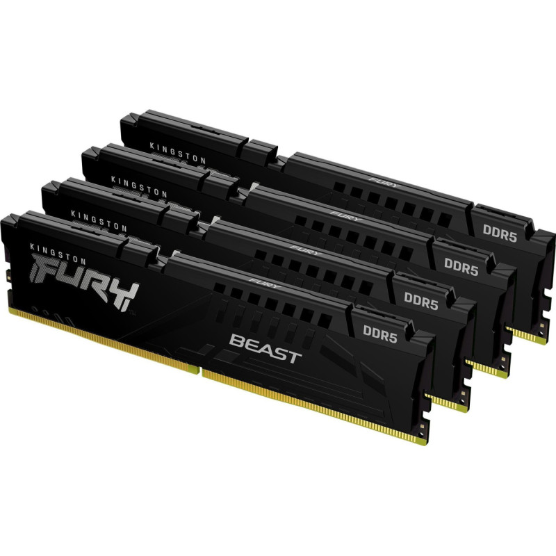 Kingston Fury Pamięć Kingston Fury Beast, DDR5, 128 GB, 5600MHz, CL40 (KF556C40BBK4-128)