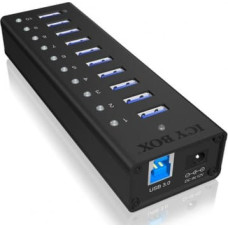 Icybox IB-AC6110 active 10 port USB 3.0 HUB