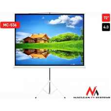 Maclean Projector screen 72cale 4:3 MC-536