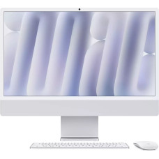 Apple iMac Z1EJ 59,62cm 23,5Zoll Standardglas M4 10C CPU/10C GPU/16C N.E. 16GB 1TB SSD Gbit Eth MM NumKey TID DE Silber