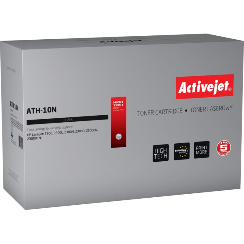 Activejet ATH-10N toner (replacement for HP 10A Q2610A; Supreme; 6000 pages; black)
