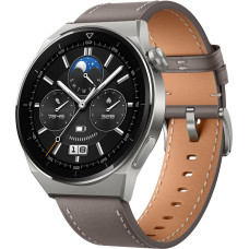 Huawei Watch GT 3 Pro Titanium 46 мм, titanium/кожа