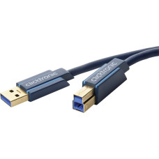 Clicktronic Kabel USB Clicktronic USB-A - 1.8 m Granatowy (JAB-1404730)
