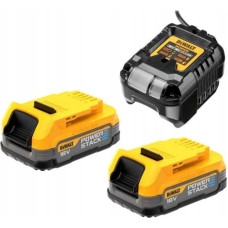 Dewalt DEWALT ŁADOWARKA DCB1102 + 2x1,7Ah POWERSTACK DCB1102E2