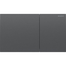 Geberit Przycisk spłukujący Geberit Przycisk uruchamiający Geberit Sigma70, przedni, stal nierdzewna czarny chrom