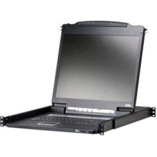 Aten Konsola KVM ATEN CL3000N, LCD 48 cm, VGA, PS/2-USB, port USB, układ brytyjski