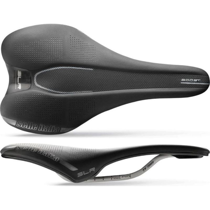 Selle Italia Siodło SELLE ITALIA SLR BOOST S (id match - S1) ti 316 tube 7, fibra-tek, czarne (NEW)