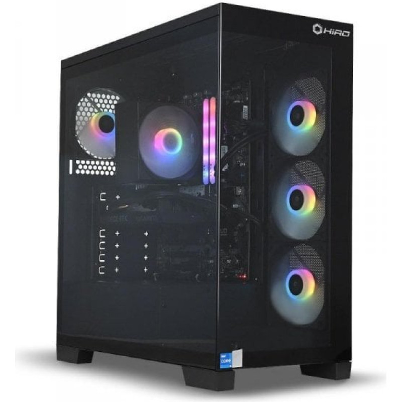 Hiro Komputer Hiro Komputer Aurora AMD Ryzen 5 7500X3D, RTX 5050 8GB, 32GB RAM, 1TB SSD, WIFI, W11H