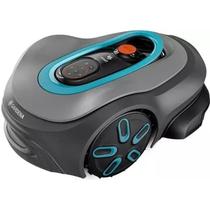 Gardena Robot koszący Gardena smart SILENO max Kosiarka robot Bateria Szary