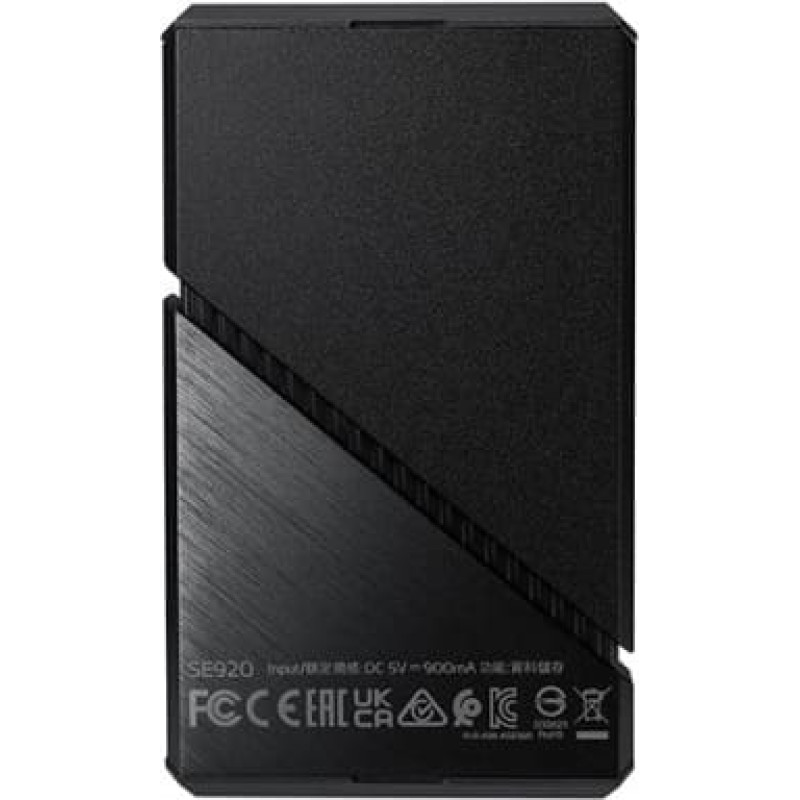 Adata SSD drive External SE920 1TB USB4C 3800/3700 MB/s black