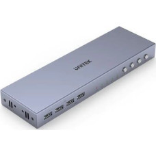 Unitek Przełącznik KVM 4K HDMI 2.0 4-in 1-out +USB