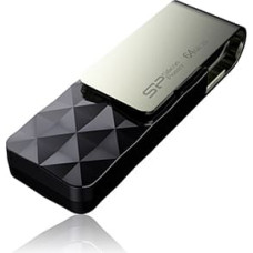 Silicon Power флешка 16GB Blaze B30 USB 3.0, черный