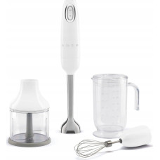 Smeg Blender Smeg Blender ręczny z akc. Smeg HBF03WHEU biały