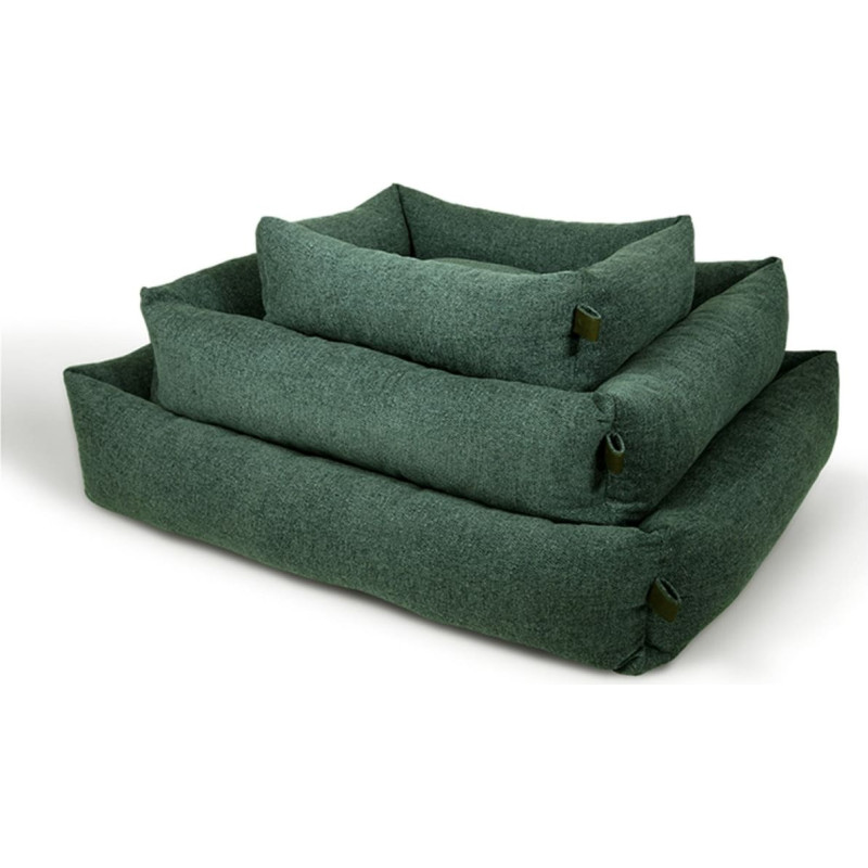 Noname Fantail Hundekurv Snug Botanical Green 70x55cm