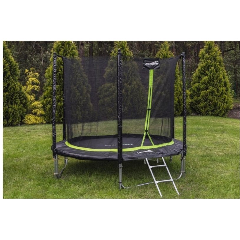 Lean Sport Trampolina ogrodowa Lean Sport Pro z siatką wewnętrzną 14 FT 426 cm