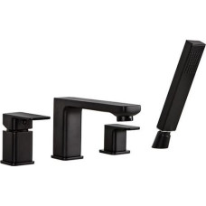 Valvex Bateria wannowa Valvex Loft 4-otworowe czarny (2455950)