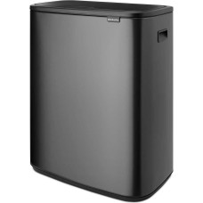 Brabantia BO waste bin 2x30l Confident Grey 233609