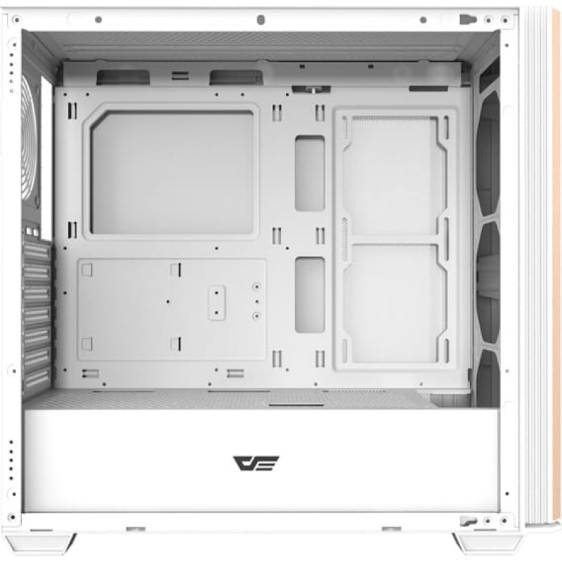 Darkflash DS900WS ATX computer case without fans (White)