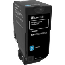 Lexmark Toner Lexmark Lexmark Tonerpatrone Cyan (74C20C0)