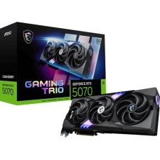 MSI Karta graficzna MSI GeForce RTX 5070 Gaming Trio OC 12GB GDDR7 DLSS4