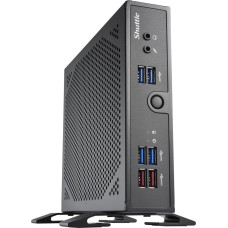 Shuttle Komputer Shuttle SHUTTLE Barebone XPC slim DS50U5 Intel Core i5-1335U 2xSODIMM DDR4 2xM.2 1xSATA 1xHDMI 1xDP 1xVGA Black