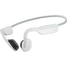 Shokz OpenMove Headphones Wireless Ear-hook Calls/Music USB Type-C Bluetooth White