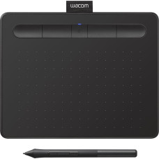 Wacom графический планшет Intuos S Bluetooth, черный