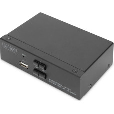 Digitus KVM Switch, 2 Port, Single Display, 4K, HDMI®