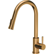 Quadron Virtuvinis maišytuvas su ištraukiama žarna Quadron Julia 3673500PVDC1, vario