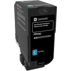 Lexmark Toner Lexmark 74C2SC0 Cyan Oryginał  (74C2SC0)