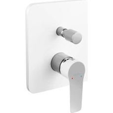 Ferro Bateria wannowa Ferro BDR7P BATERIA ADORE PODTYNKOWA 2-FUNK.BIAŁY-CHROM // BF.BDR7P