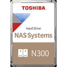 Toshiba Dysk serwerowy Toshiba N300 (bulk) 16TB 3.5'' SATA III (6 Gb/s)  (HDWG51GUZSVA)
