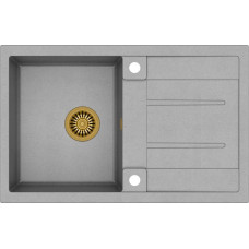 Quadron Zlewozmywak Quadron MORGAN 111 GraniteQ złoty / szary metalik