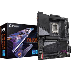 Gigabyte Z790 AORUS ELITE X WIFI7 Motherboard - Supports Intel 14th Gen CPUs, 16+1+2 phases VRM, up to 8266MHz DDR5 (OC), 3xPCIe 4.0 M.2, Wi-Fi 7, 2.5GbE LAN, USB 3.2 Gen 2x2