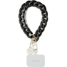 Guess Guess GUOUCBMC4MK Universal Big Hand Strap czarny/black Acrylic 4G Charm