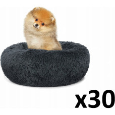 Leobert Legowisko pluszowe S 40cm - ciemnoszare x 30